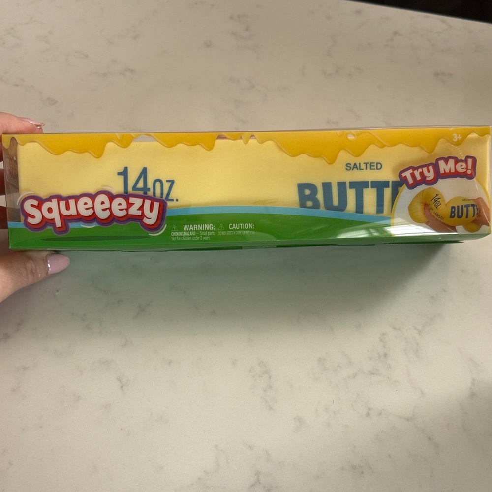 Squeezy butter squish toy